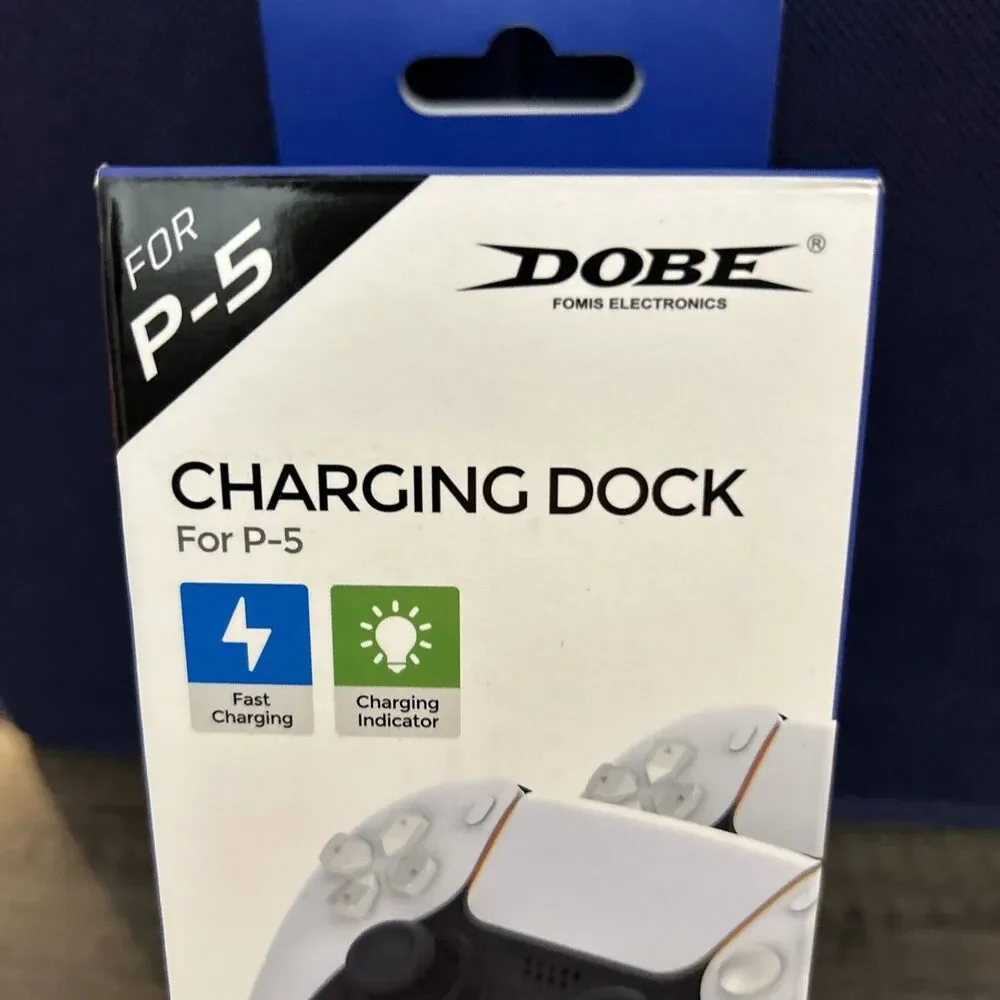 Dobe Dual Controller Charging Dock For PS5 Controller - NEW